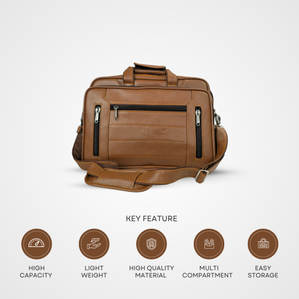 Ultimate 16" Office Messenger Bag (Full-Extension Design) - Image 6